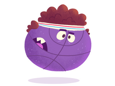 Monsterball - Maurice basketball basketmonster beastketball cartoon illustration monster monsterball