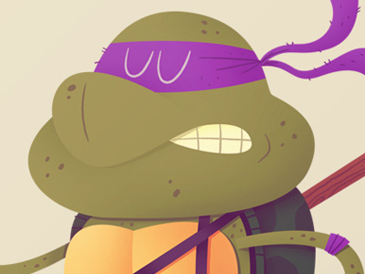 Donatello 80s cartoon illustration mechanic teenage mutant ninja turtles tmnt toy tv show