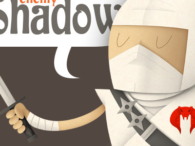 Storm Shadow character illustration ninja sword