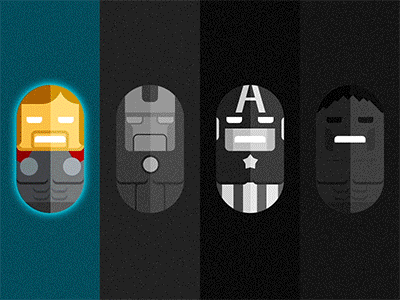 The Vibrating Avengers avenger captain egg flat hero hulk ironman thor vibrators