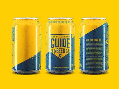 Sweetwater Guide Beer beer blue can guide sweetwater yellow