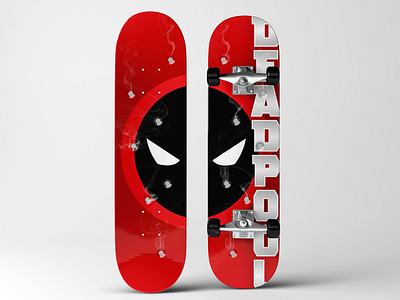 Deadpool Skateboard Deck