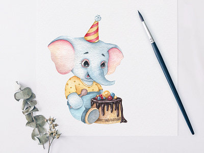 Cute Elephant illustration