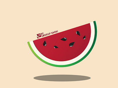 Watermelon Slice illustration