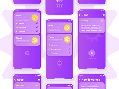 Short UV App app ios ios app design iphone mobile ui ui design ux