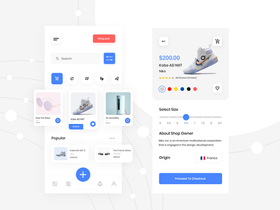 Product Page For eCommerce App app design app designer app ui app ui kit app ui ux application design application ui ecommerce ecommerce app ecommerce design ecommerce shop product page single product