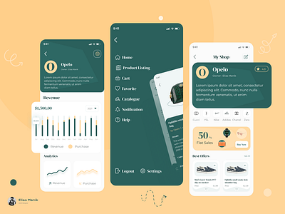 Retail Shop App UI UX