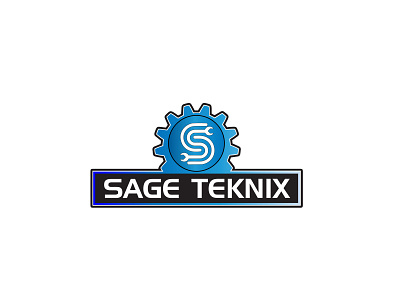 Sage Teknix. A construction company Logo. adobe adobe illustrator adobe photoshop brand design brand identity fiverr fiverr.com flat logo logo logo design minimal minimal design minimal logo ui uiux uk ukraine usa