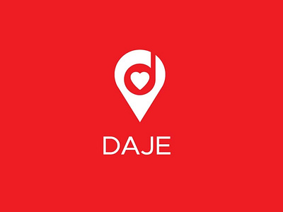 Daje Dating app Logo adobe adobe illustrator behance brand design branding design fiverr fiverr.com flat logo flickr graphicdesign illustration logo logo design minimal minimalist logo minimalistic ui uiux userinterface versatile