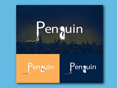 Penguin Logo by Nari adobe adobe illustrator brand design branding fiverr fiverr.com logo logodesign penguin ui