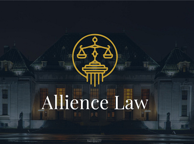Allience Law Logo by Nari777 law law logo legal logo logo design logodesign minimal minimal logo minimalistic minimallogo