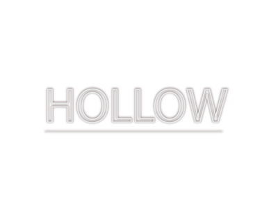 Hollow adobe adobe illustrator adobe photoshop behance brand design brandidentity branding design fiverr fiverr.com flat logo flickr graphic design illustration logo logo design logodesign minimalist design twitter ui uiux