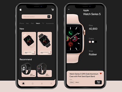 Apple iWatch App Design