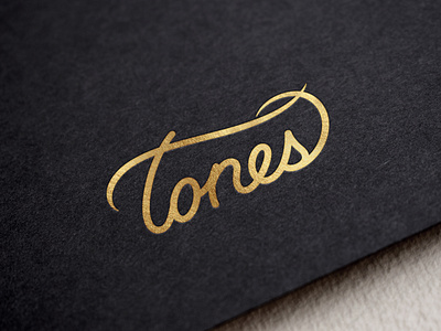 Tones Cursive Logo