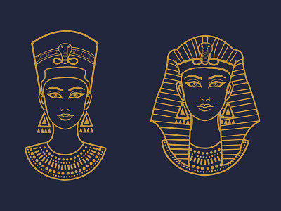 Beautiful Egyptian Woman beautiful design girl character girl illustration graphic design hellodribbble helloween icon illustration logo mummy ui