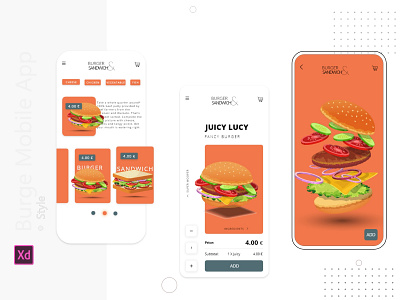 Burger Mobile App