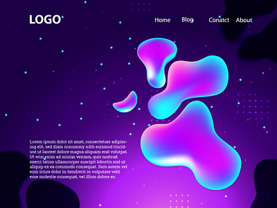 Fluid Landing Page