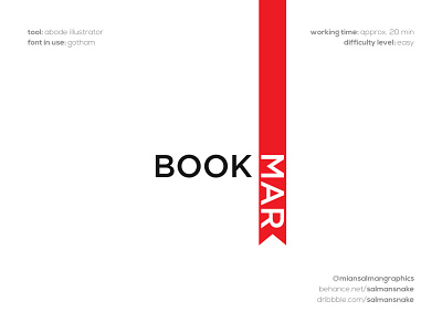 Bookmark Concept Design book bookmark brand designer concept concept art concept artist concept design design gotham font graphic designer logo logo designer mark