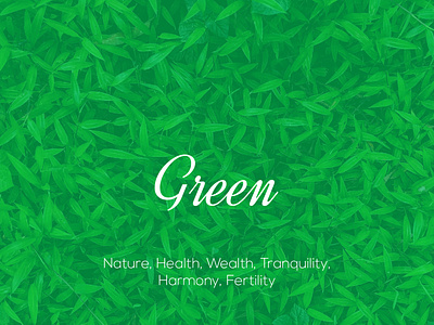 What Does the Color Green Represent