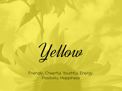 What does Yellow Color represent? brand designer cheerful color color palette colors energy friendly graphic designer happiness logo designer positive positivity yellow yellow color youthful