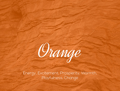 What does Orange Color represent? brand designer change color color palette colors energy excitement graphic designer logo designer orange orange color playfulness prosperity warmth