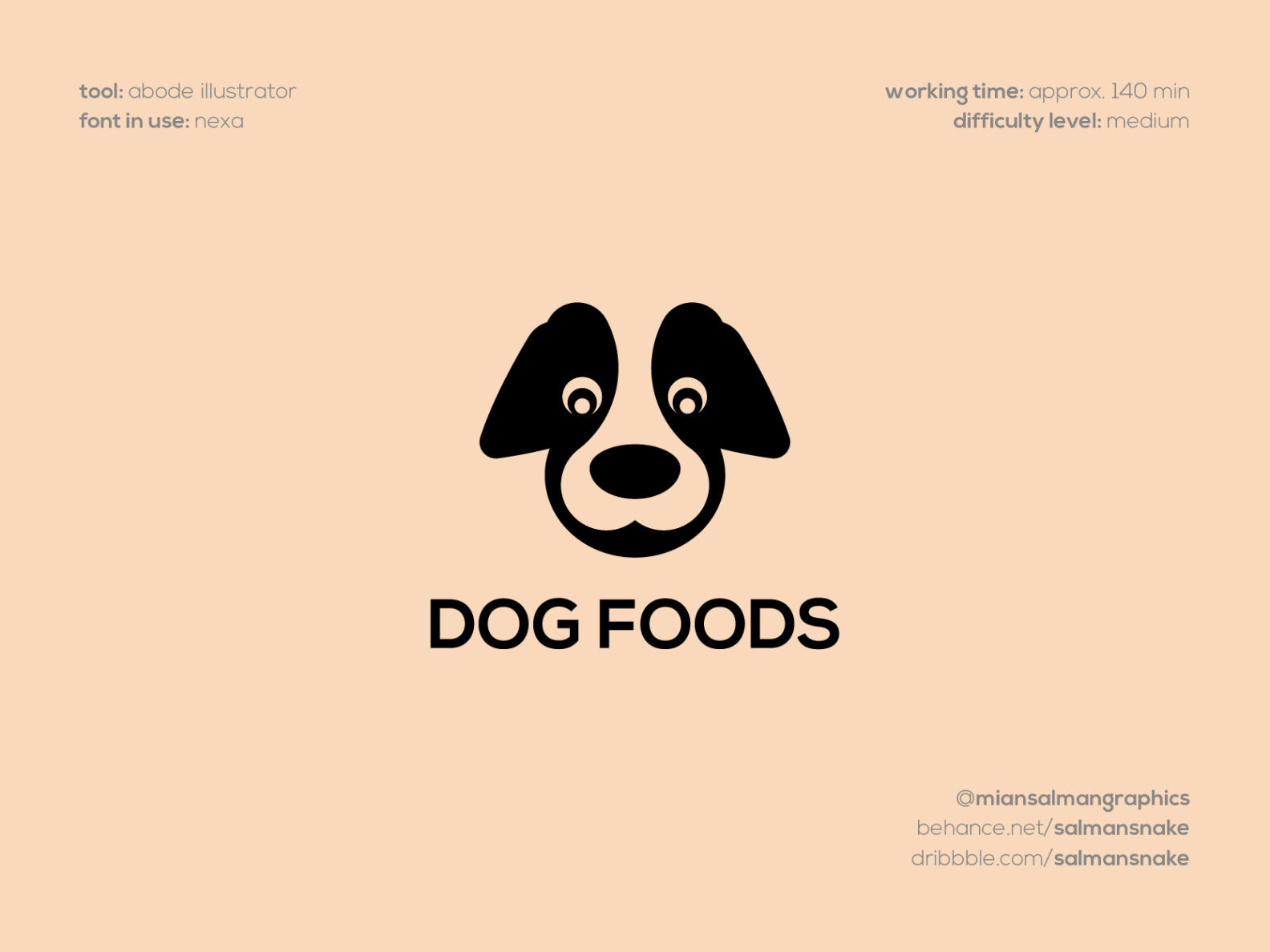 Dog Foods Logo Design by Salman Saleem on Dribbble
