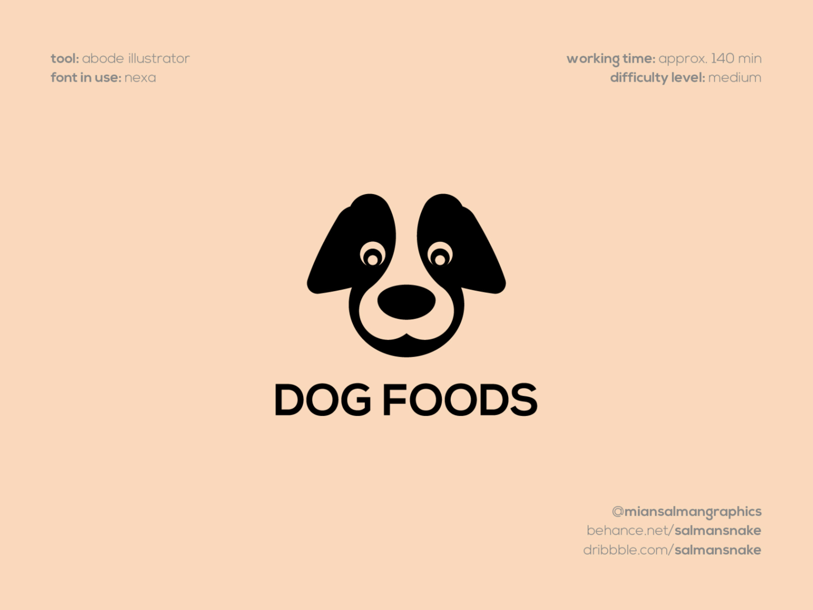 Pet Food Logo designs themes templates and downloadable graphic