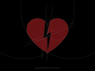 Love Shock Logo Making brand designer clever logos creative logos graphic designer grid logo grids logo designer logo making making