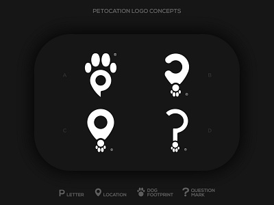 Petocation Logo Concepts