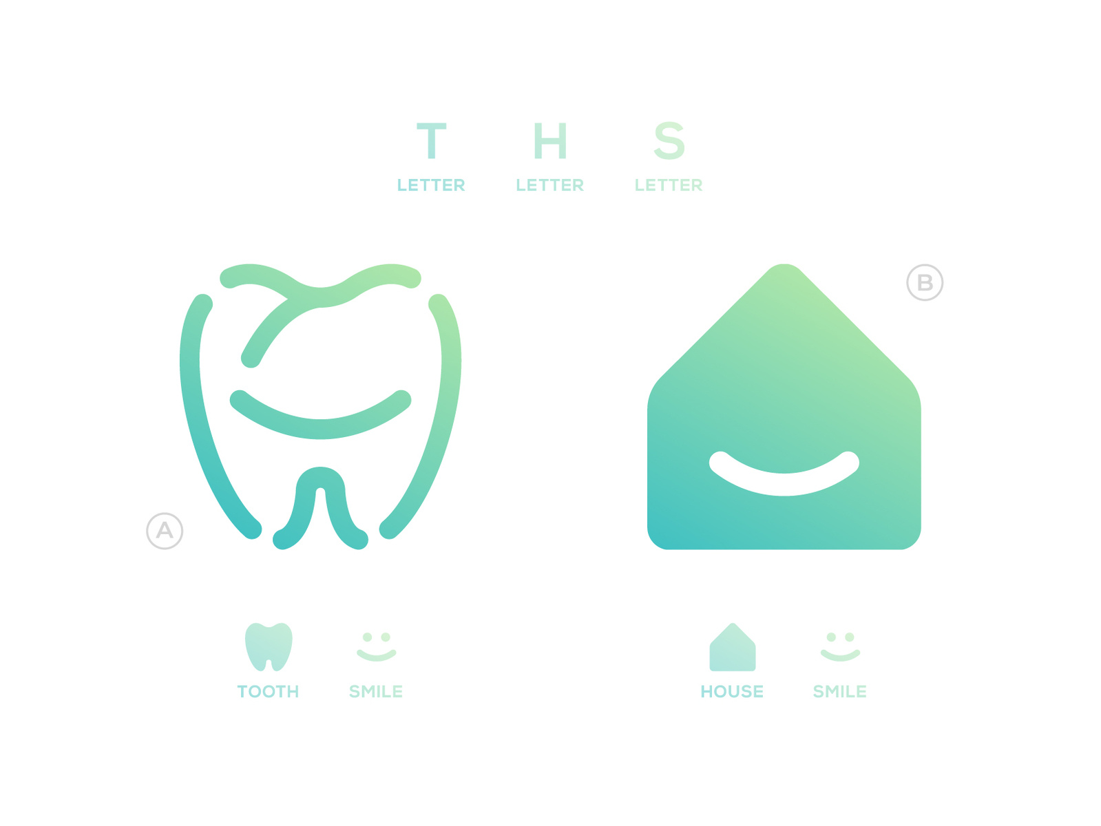 The Smile House Logo Concepts by Salman Saleem on Dribbble