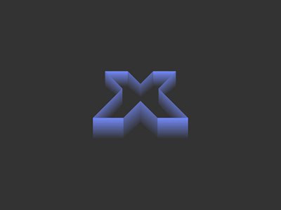 Letter X - 3D Design