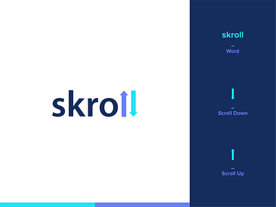 Skroll Logo Design