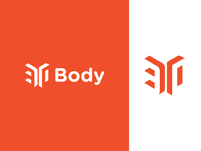 3D Body App Logo Design
