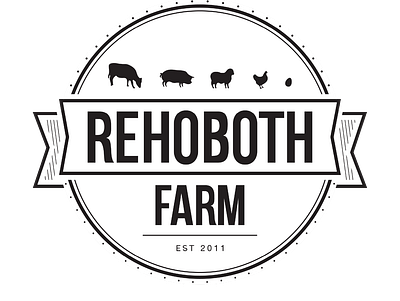 Rehoboth Farms Seal Logo design graphic design illustration logo