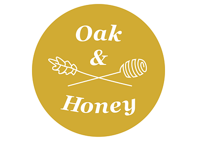 Oak And Honey Logo design graphic design logo