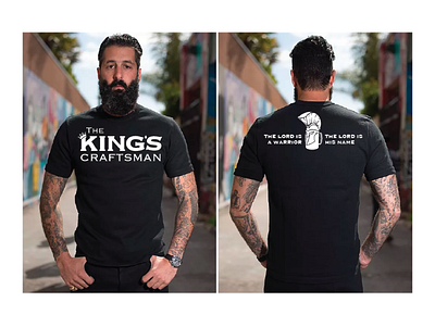 The Kings Craft Tee branding design graphic design logo merchandise