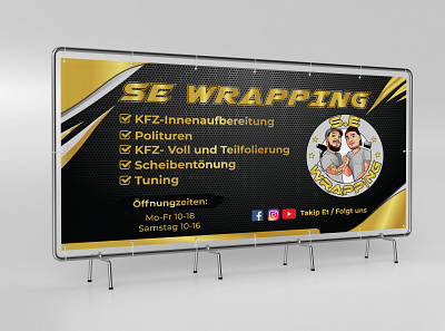 BANNER DESIGN banner design billboard billboard design branding design logo signage yardsign