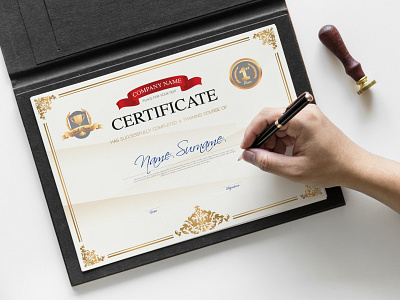 CERTIFICATE DESIGN certificate certificate design certificate template certification certified