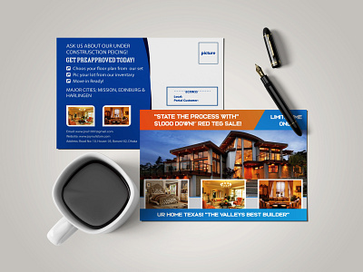 REAL ESTATE POSTCARD DESIGN poscard design real estate real estate design real estate postcard