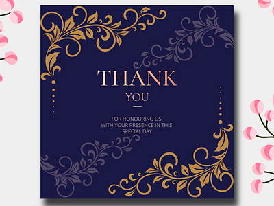 THANK YOU CARD DESIGN