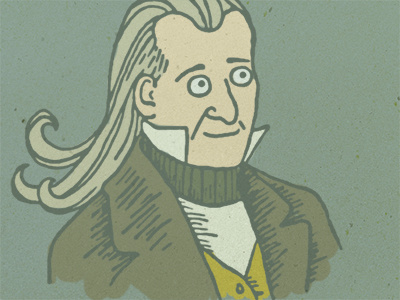 James K. Polk by Roxy doodle james mullet polk president
