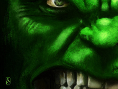 incredible hulk angry face