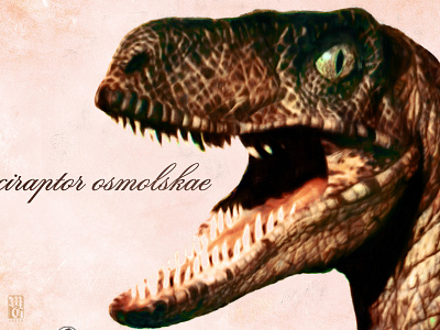 Jurassic Park, Velociraptor dinosaur illustration jurassic park universal
