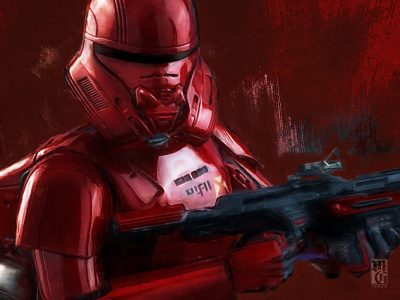 Sith Jetpack Trooper empire illustration lucasfilm sith star wars