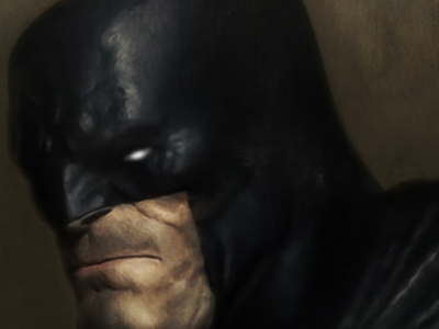 The Batman batman bruce wayne illustrator photoshop portrait