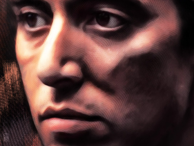 Michael Corleone godfather illustration illustrator painter photoshop portrait