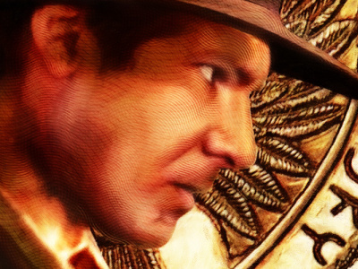 Indy illustration illustrator lucasfilm painter photoshop portrait