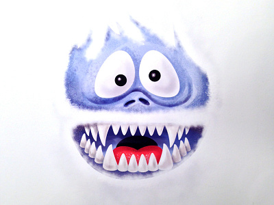 bumble final abominable snowman animation creature feature gallery illustration poster rankin bass