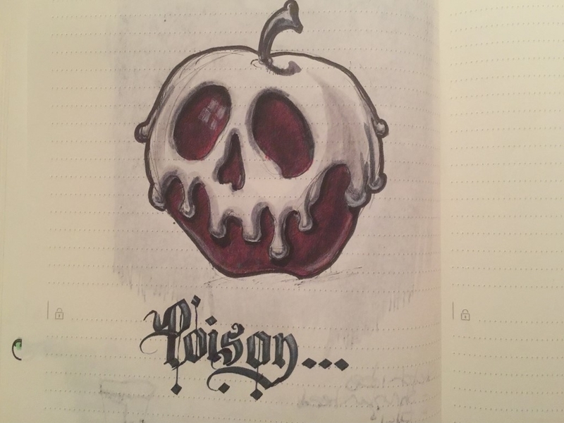 poison apple by Matthew Gallagher on Dribbble