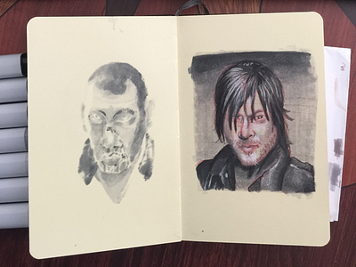 drawlloween, day 12. daryl dixon